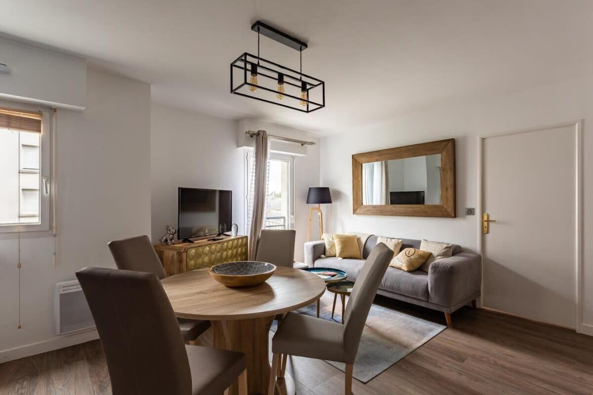 Le Saint Helier -Appartement Cosy Et Calme Parking Rennes Exteriör bild