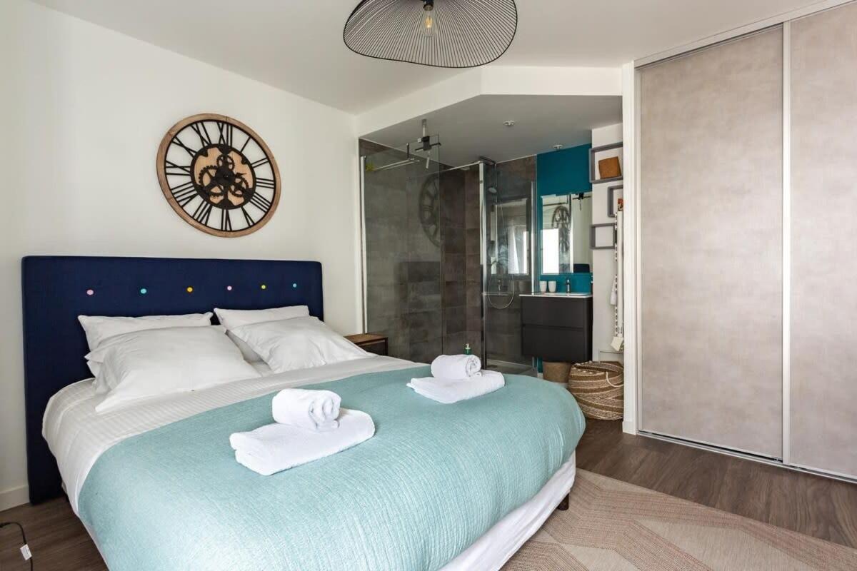 Le Saint Helier -Appartement Cosy Et Calme Parking Rennes Exteriör bild