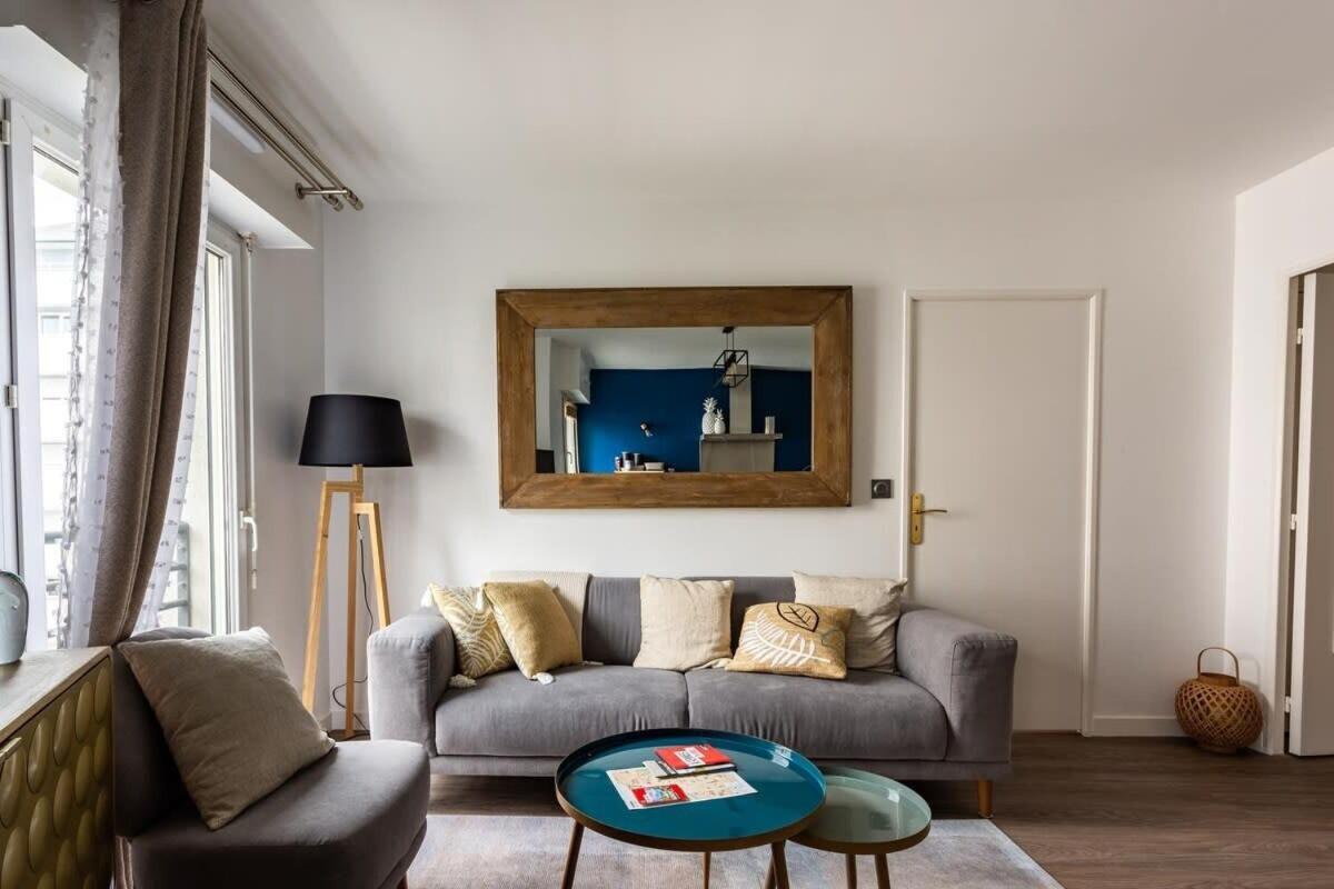 Le Saint Helier -Appartement Cosy Et Calme Parking Rennes Exteriör bild