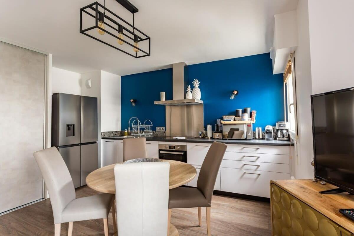 Le Saint Helier -Appartement Cosy Et Calme Parking Rennes Exteriör bild