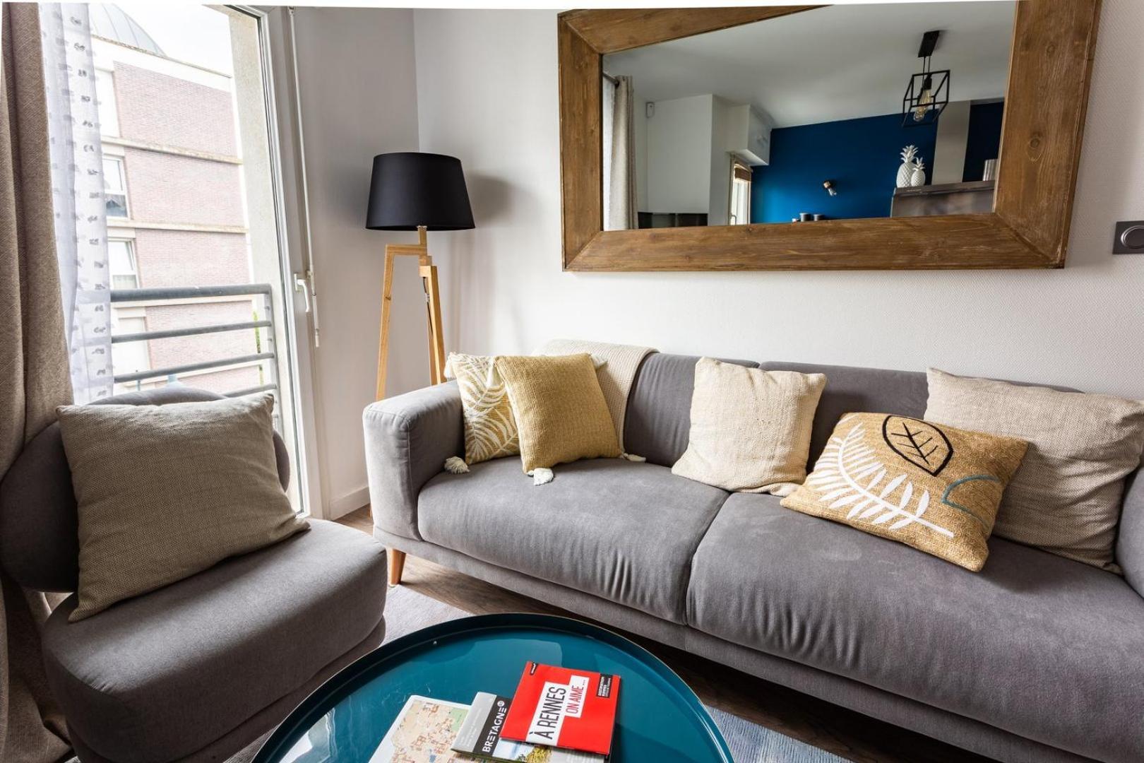 Le Saint Helier -Appartement Cosy Et Calme Parking Rennes Exteriör bild